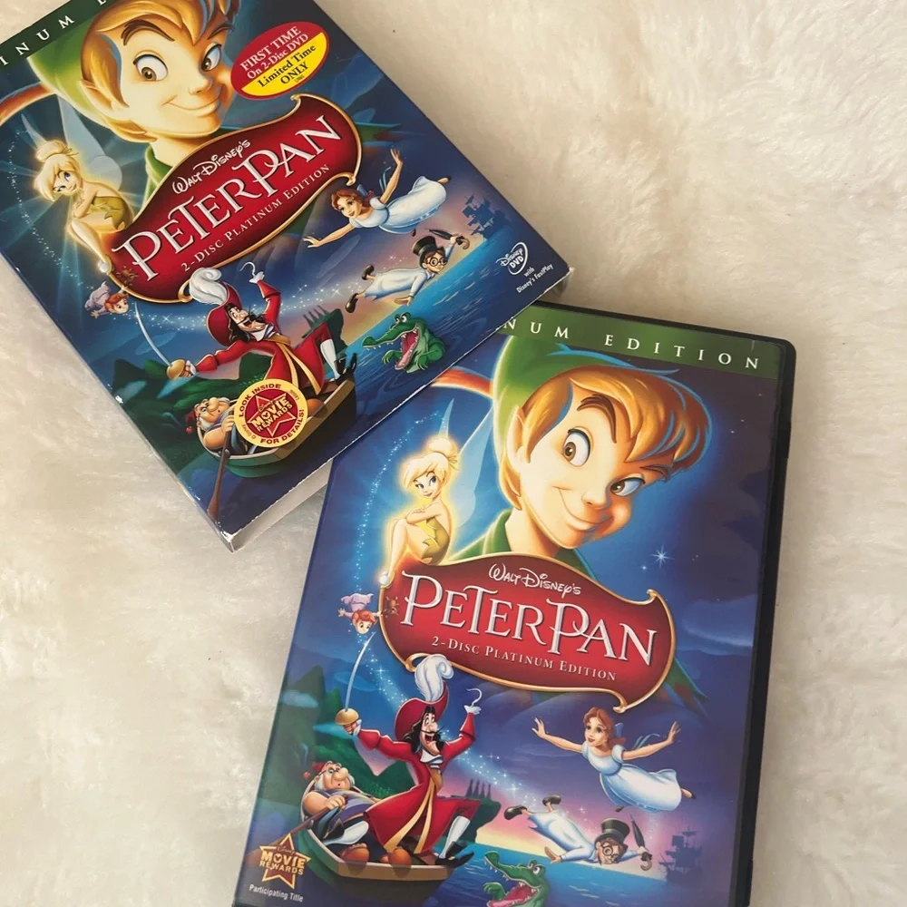 Disney DVD Collection: Peter Pan, Finding Nemo, Monsters, Inc. - Multicolor